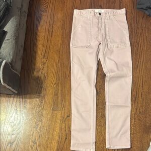 ba&sh Pink Cargo Pants with a Casual Chic Style